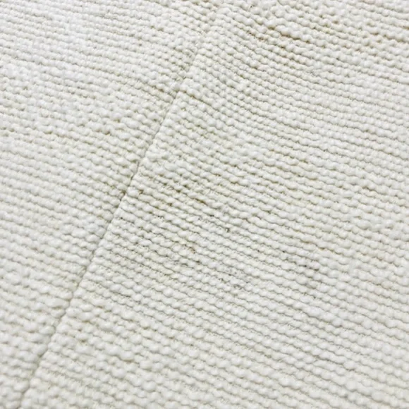 Kate Spade New York Cream Textured Scallop Trim Coat Size 10 Elegant Retro Mod - Picture 14 of 16